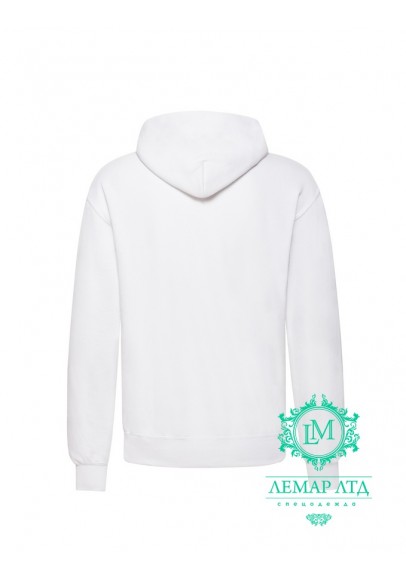 Худі CLASSIC HOODED SWEAT Fruit of the Loom white